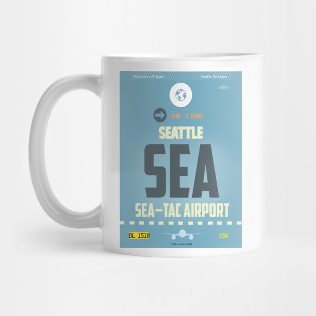 SEA Seattle airport code by Woohoo